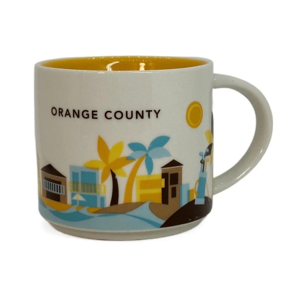 "You Are Here" Orange County, CA. Mug (Starbucks)